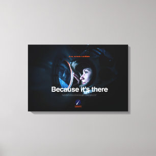 Premium Wrapped Canvas Because it's there