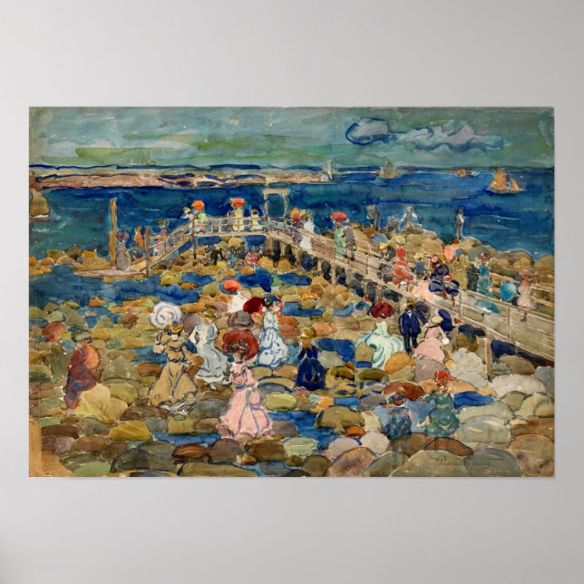 Prendergast - Low Tide Beechmont Poster (Front)
