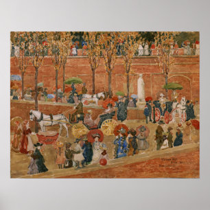Prendergast - Pincian Hill Rome Poster