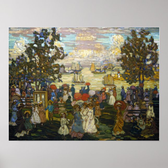 Prendergast - Salem Willows 1904 Poster (Front)