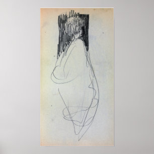 Prendergast - Standing Woman Poster