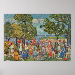 Prendergast - The Promenade 1912 Poster