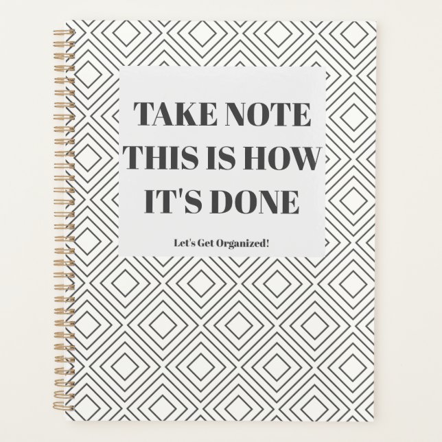 Prendre le gestionnaire de notes (Devant)