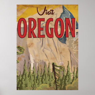 Prenez des vacances - Oregon vintage affiche de vo