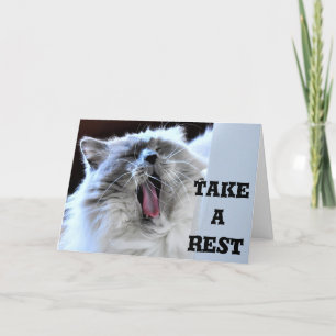 Prenez du repos, carte