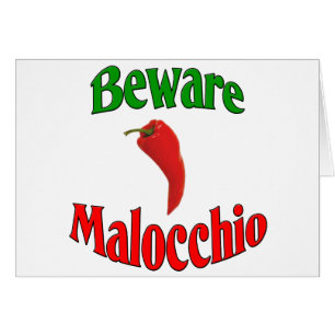 Prenez garde de Malocchio (l'oeil mauvais)