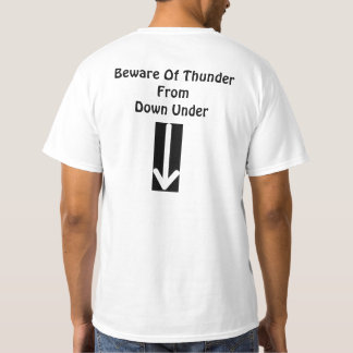 Prenez garde du T-shirt de base de tonnerre