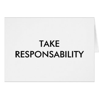 PRENEZ LA RESPONSABILITÉ