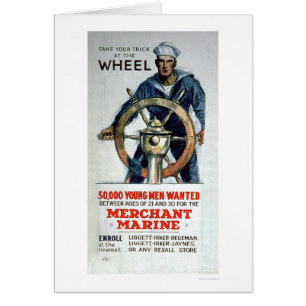 Prenez la roue - la marine marchande (US02058)