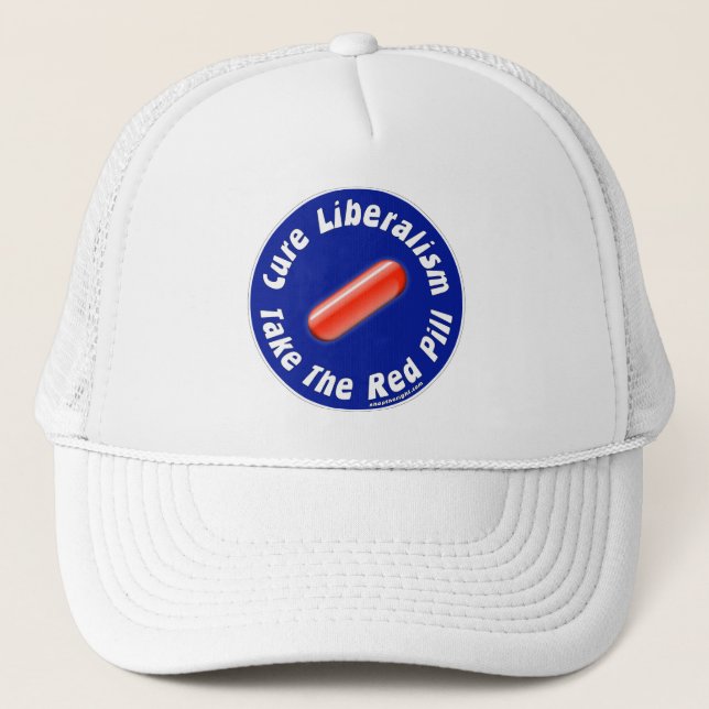 Prenez le casquette rouge de pilule (Devant)
