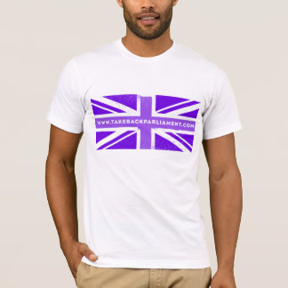 Prenez-le diminuent de retour, le T-shirt blanc