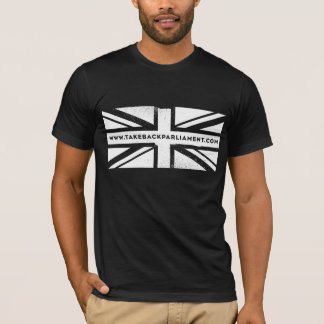 Prenez-le diminuent de retour, le T-shirt noir des