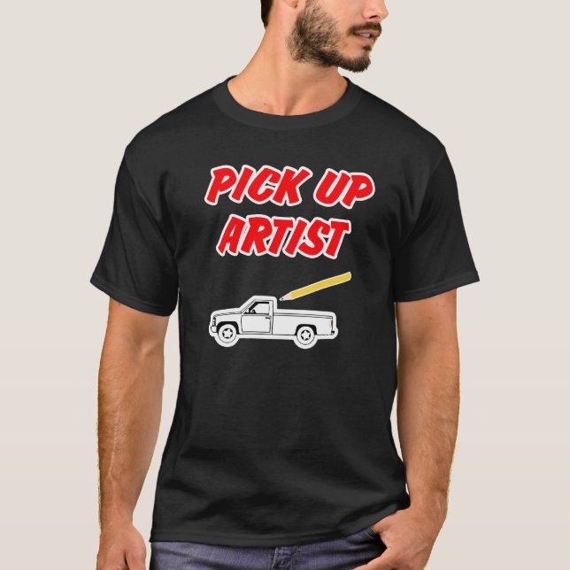 Prenez le T-shirt d'artiste (Devant)