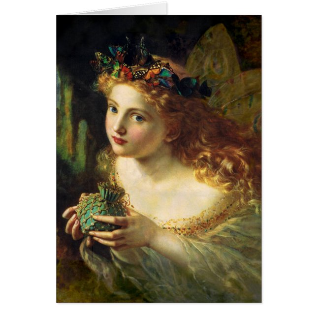 Prenez le visage équitable de la femme, papillons  (Devant)