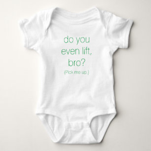 "Prenez-moi." Pullover de bébé
