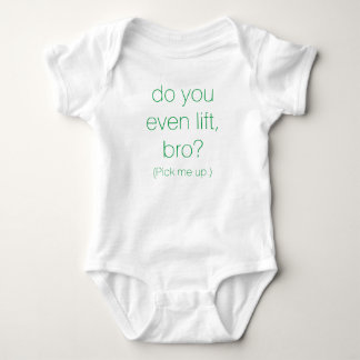 "Prenez-moi." Pullover de bébé