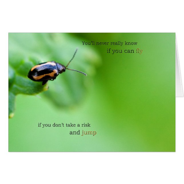 Prenez une carte de risque (Devant Horizontal)