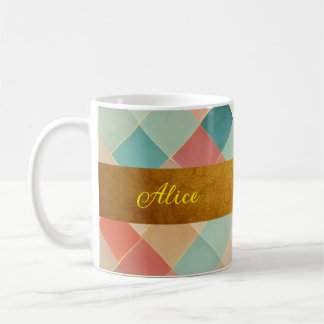 prénom personnalisé, cadeau élégant d'inspiration coffee mug