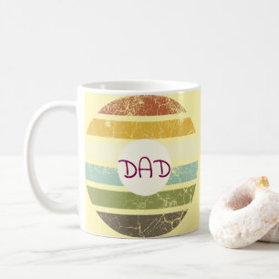 prénom personnalisé, Toile colour vintage Coffee Mug