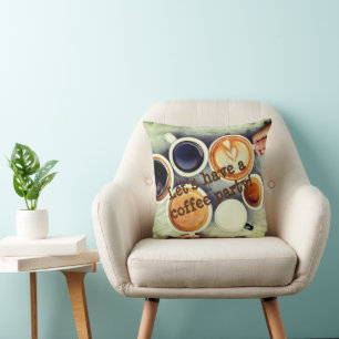 Prenons un coussin de café