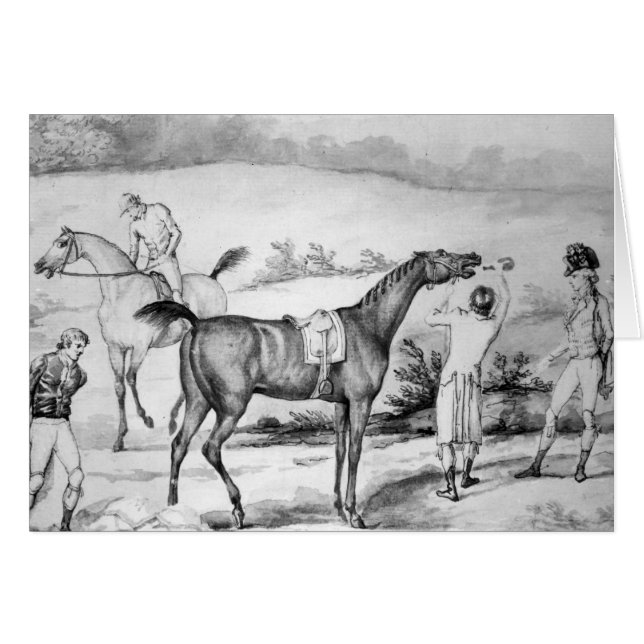 Préparation à une course (Devant horizontal)