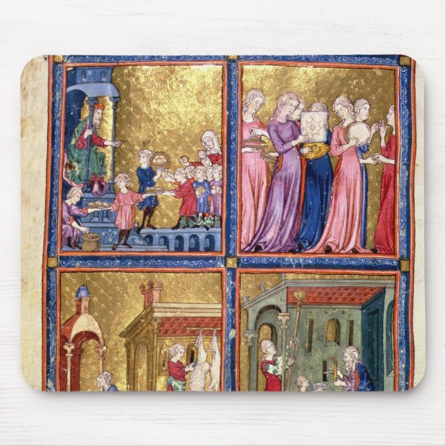 Preparations for the Passover Mouse Pad (Front)