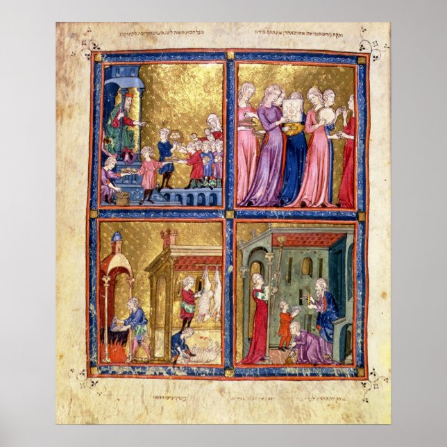 Preparations for the Passover Poster (Front)