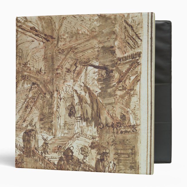 Preparatory drawing for plate number VIII Binder (Front/Inside)