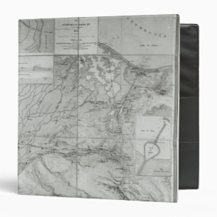 Preparatory Map of the Suez Canal, 1855 Binder