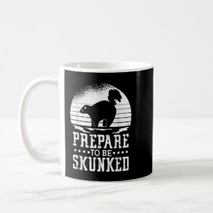 Prepare To Be Skunked Funny Cribbage Player  Coffee Mug