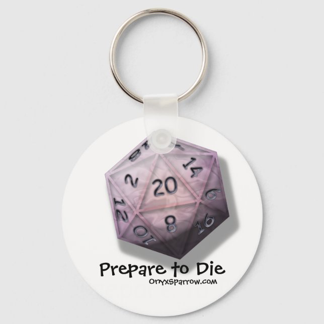 Prepare to Die Keychain (Front)
