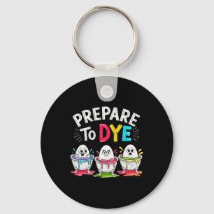 Prepare To Dye Funny Easter For Men Women Retro Me Keychain