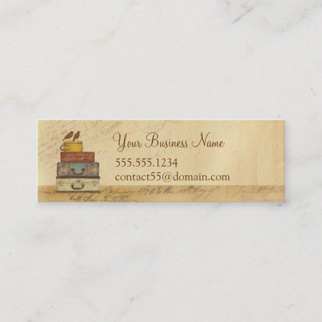 Préparez pour piloter le carte de visite maigre (Devant)