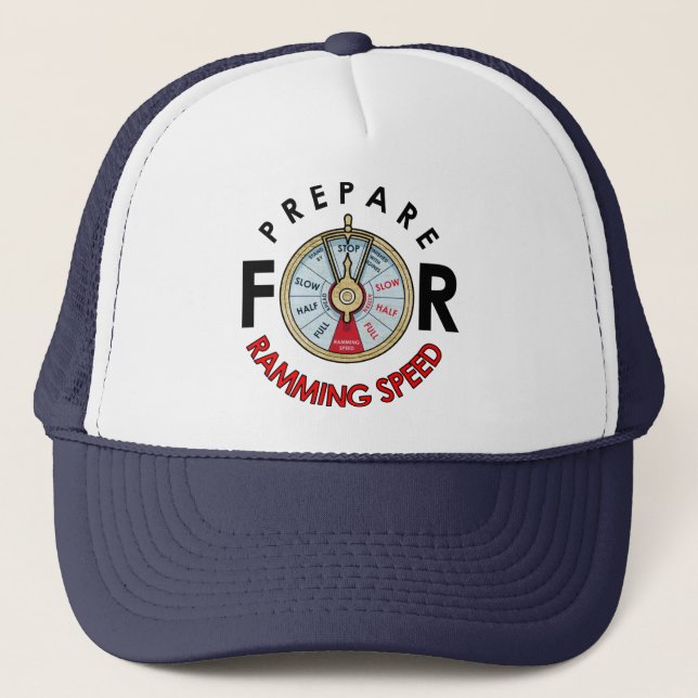 Préparez-vous au casquette de enfoncement de (Devant)