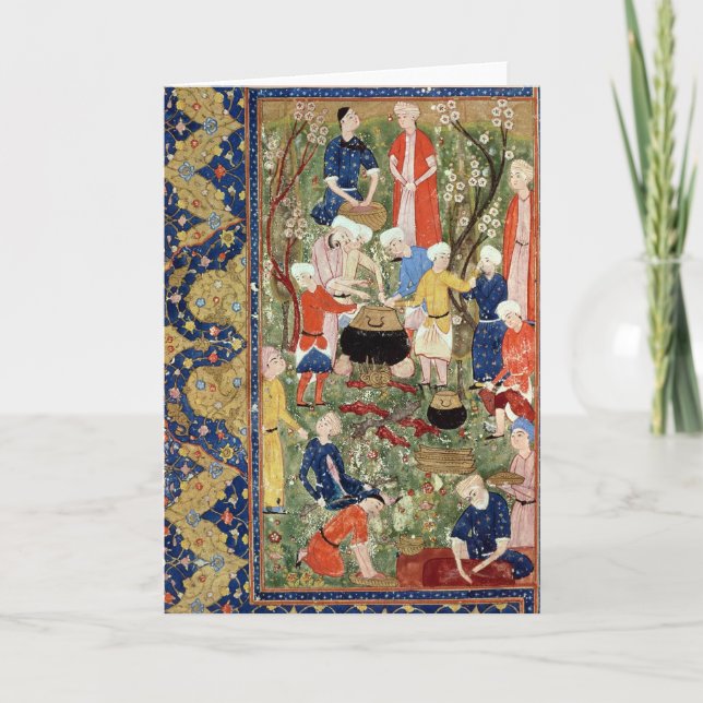 Preparing a meal card (Front)