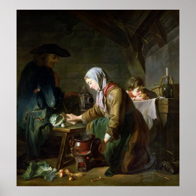 Preparing a Meal Poster (Front)