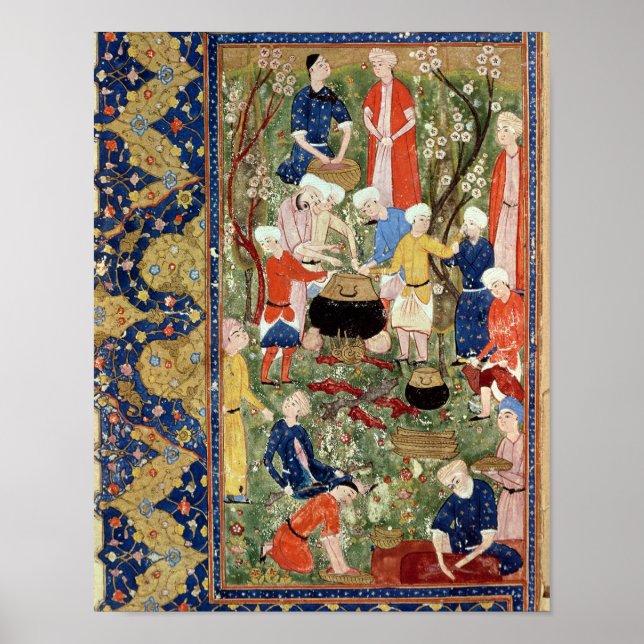 Preparing a meal poster (Front)