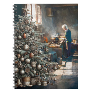 PREPARING FOR CHRISTMAS DINNER NOTEBOOK