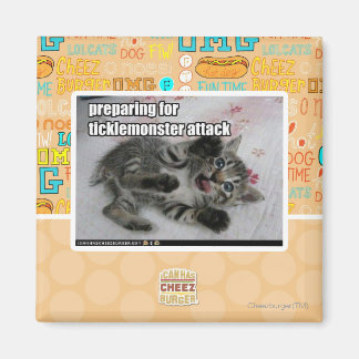 Preparing For Ticklemonster Attack Magnet