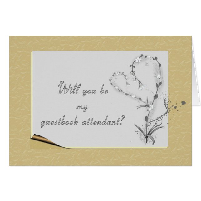 préposé de guestbook (Devant horizontal)
