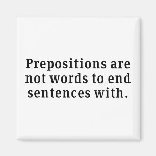 Prepositions Magnet
