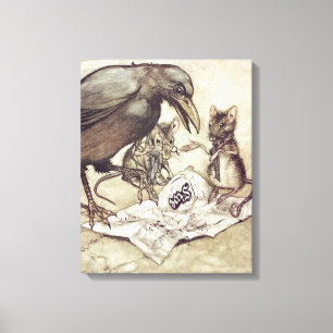 Preposterous!" cried Solomon in a rage" Canvas Print