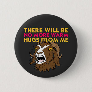 Prepotente No More Hugs Dungeon Crawler Carl 2 Inch Round Button