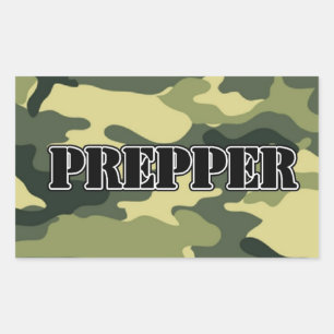 Prepper Camo Sticker
