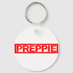 Preppie Stamp Keychain