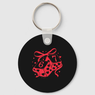 Preppy 67 Valentine Six Seven Dice 6 7 Men Women K Keychain