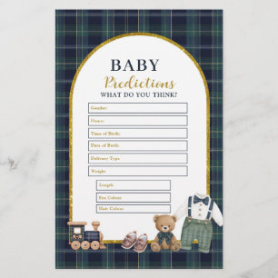 Preppy a little gentleman Baby Predictions