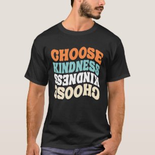 Preppy Aesthetic Anti Bullying Teacher Choose Kind T-Shirt