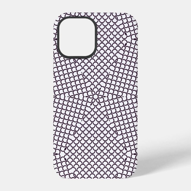 Preppy Argyle Pattern Seamless iPhone Case (Back)