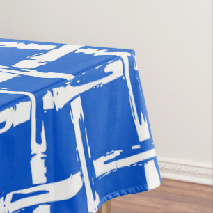 Preppy Bamboo – Royal Blue Coastal Coordinate Tablecloth